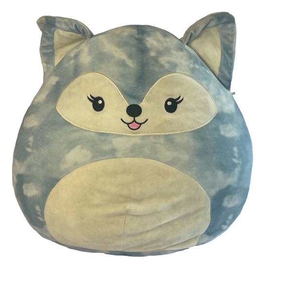 Squishmallows Other - SQUISHMALLOWS - 16" Faldette the Artic Fox Blue Tie Dye - Preloved